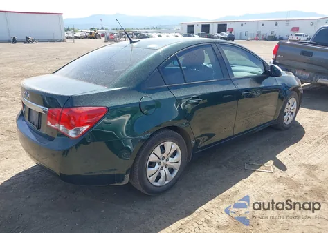2014 Chevrolet Cruze Ls Auto из США, поврежденный, VIN 1G1PA5SH8E7474099